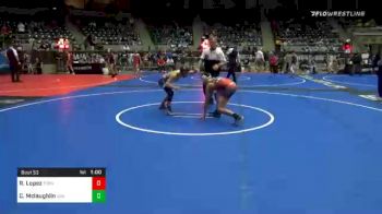 101 lbs Consolation - Royce Lopez, Toss Em Up vs Carter Mclaughlin, Usa Gold