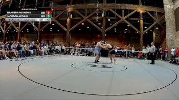 285 lbs Round 1 (16 Team) - Branson Mathews, Sonoraville vs Jackson Arthur, Union County