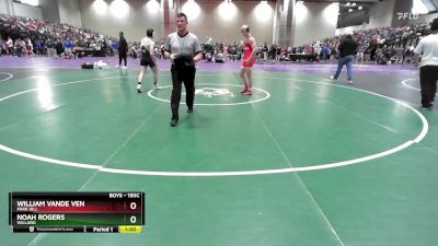 150C Semifinal - William Vande Ven, Park Hill vs Noah Rogers, Willard