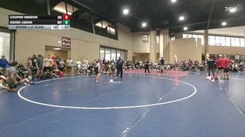 95 lbs Round 1 (6 Team) - Asher Abidin, MF Purge vs Cooper Hendon, IronClad WC
