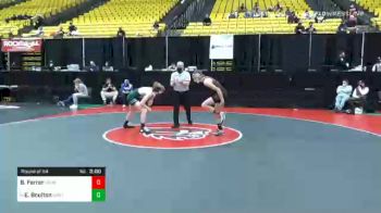 120 lbs Prelims - Bradlee Farrer, Unattached 39 vs Ethan Boulton, Unattached 67