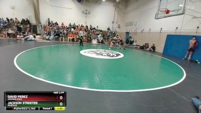 126A Quarterfinal - Jackson Streeter, Pinedale vs David Perez, Jackson Hole