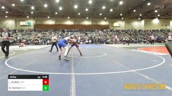 157 lbs Round Of 64 - Jakob Dudley, Oakdale vs Bear Doman, Mustang Mat Club