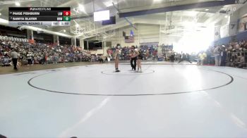 120 lbs Cons. Round 2 - Paige Fishburn, Lawrence vs Samya Slater, Wichita Northwest