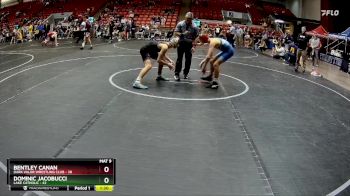 105-110 lbs Round 4 - Dominic Jacobucci, Lake Catholic vs Bentley Canan, Dark Valor Wrestling Club