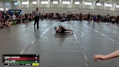 76 lbs Round 4 (6 Team) - Trent Gardner, NOS vs Jack Lauer, Lake/Armory Red