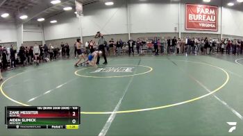 100 lbs Semifinal - Zane Messiter, Nova WC vs Aiden Slimick, New Kent