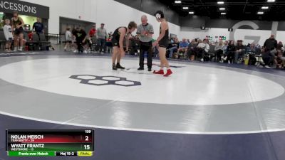 159 lbs Round 5 (6 Team) - James Fuller, Team Batty vs Lincoln James, Westshore