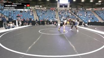 285 lbs Cons. Round 3 - Steven Elwell, Ottawa University vs Wilbert Martin, Texas Wesleyan