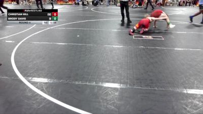 115 lbs Round 4 - Christian Hill, Elevate Wrestling Club vs Brody Davis, Ironclad Wrestling