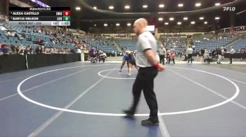235 lbs Semifinal - Saryja Nelson, Leavenworth HS vs Alexa Castillo, Emporia Hs