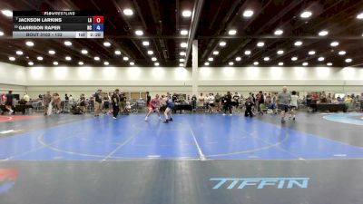 132 lbs Champ. Round 2 - Jackson Larkins, LA vs Garrison Raper, NC