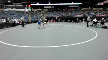 125 lbs Cons. Round 4 - 16 Clarence Lee-Green, Lindsey Wilson vs 11 Brody Gee, Saint Mary