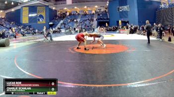 157 lbs Cons. Semi - Charlie Scanlan, Bethlehem Catholic vs Lucas Boe, Lake Highland Preparatory School