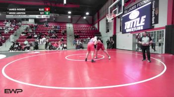 285 lbs 5th Place Match - Jesse Abston, TUTTLE vs James Rossie, Austin Westlake