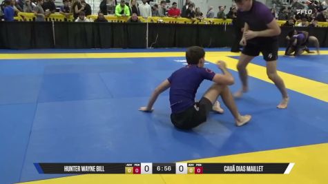 Cauã Dias Maillet vs Hunter Wayne Bill 2026 Pan IBJJF Jiu-Jitsu No-Gi Championship