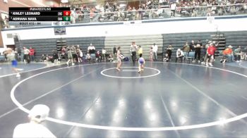 64 lbs Round 3 - Adriana Nava, Sublime Wrestling Academy vs Kinley Leonard, Lakeland Wrestling Club