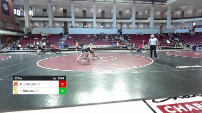 157 lbs Round Of 32 - Caleb Chandler, Virginia Military Institute vs Thaddeus Stuckey, Tiffin