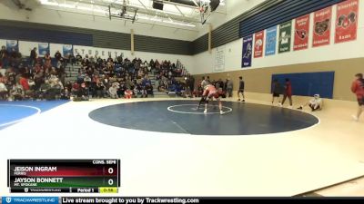 132 lbs Cons. Semi - Jayson Bonnett, Mt. Spokane vs Jeison Ingram, Ferris