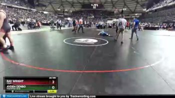 3 lbs Champ. Round 2 - Ayden Denbo, Mountain View vs Ray Wright, Yelm