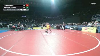 2A/1A Boys 285 1st Place Match - David Finch, Lowell Boys vs Brayden Lucero, Gervais Boys