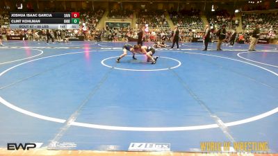 88 lbs Consi Of 8 #1 - Joshua Isaac Garcia, Savage House Wrestling Club vs CLINT KOHLMAN, Dundee