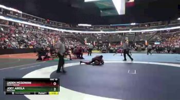 132 lbs Quarterfinal - Jaden McGowan, Rock Canyon vs Joey Airola, Boulder