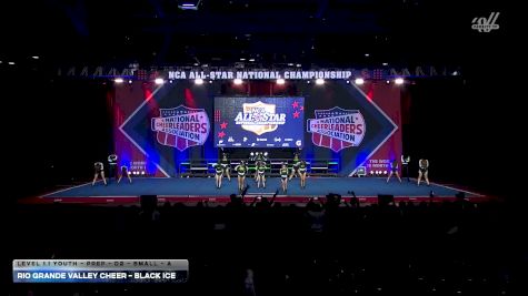 Rio Grande Valley Cheer - Black Ice [2026 L1.1 Youth - PREP - D2 - Small - A] 2026 NCA All-Star National Championship