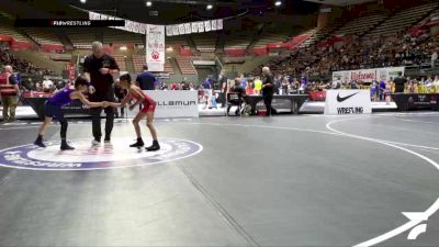 Champ. Round 2 - Ayden Cruz, Vasky Bros\Pitman Wrestling Club vs Jaeden Caelix Felix, Red Star Wrestling Academy