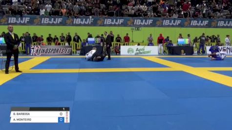 BIANCA BARBOSA BASILIO vs AMANDA MONTEIRO NOGUEIRA 2018 European Jiu-Jitsu IBJJF Championship