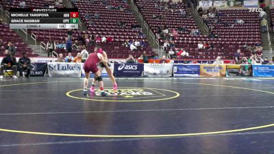 142 lbs Consi 4 - Michelle Yakupova, Abington-G vs Grace Nasman, Upper St Clair-G