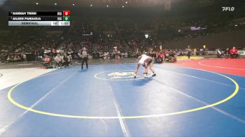 6A/5A Girls 100 Semifinal - Aileen Paniagua, North Salem Girls vs Hannah Trinh, West Linn Girls