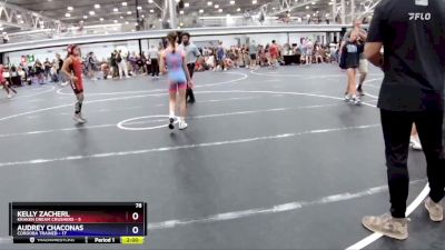 78 lbs Placement (4 Team) - Audrey Chaconas, Cordoba Trained vs Kelly Zacherl, Kraken Dream Crushers