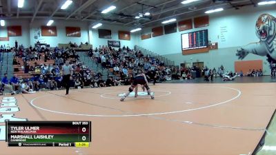 138 lbs Quarterfinal - Marshall Laishley, Cambridge vs Tyler Ulmer, New Philadelphia