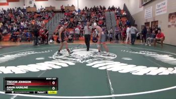 175 lbs Cons. Round 3 - Trevor Johnson, Mohawk vs Gavin Hainline, Shelby