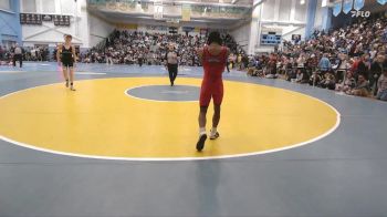 106 lbs Quarterfinal - Colton Brennan, Sussex Tech H S vs Julian Phillips, William Penn H.S.