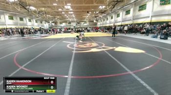 110 lbs Champ. Round 2 - Kaden Wookey, Clark/Willow Lake Cyclones vs Kaden Haakinson, BEWA