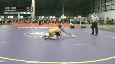 190 lbs Cons. Round 3 - Joseph Meade, Iron Forge Wrestling Club vs Colton Jones, Grizzly Wrestling Club