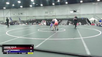 135 lbs Placement Matches (8 Team) - Jasmine Wolfe, Missouri Red vs Kassey Daugherty, Virginia