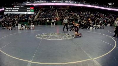 4A 120 lbs Cons. Semi - Grant McCord, Grimsley Senior High School vs Naylor Higgins, Middle Creek