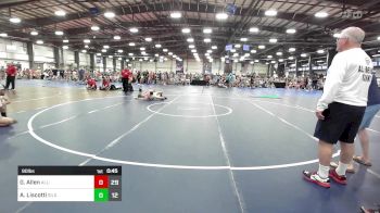 90 lbs Rr Rnd 1 - Gianna Allen, All-American Wrestling Club vs Antonio Liscotti, Silo