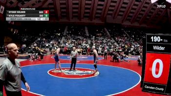 190-6A Champ. Round 1 - Ryder Wilder, Camden County vs Kyle Fogarty, South Forsyth H.S.