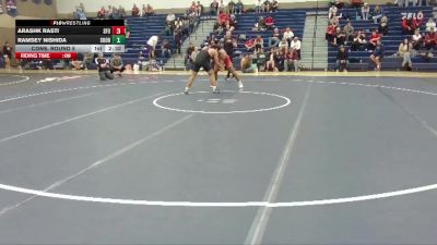 174 lbs Cons. Round 5 - Arashk Rasti, Simon Fraser (B.C.) vs Ramsey Nishida, Southern Oregon