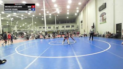 138 lbs Rr Rnd 6 - Michelle Gavilanes, Scorpions - Girls vs Kaitlyn Young, Journeymen Wrestling - Girls