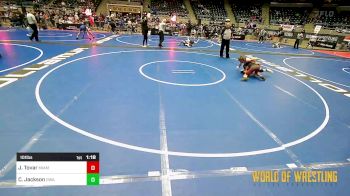 101 lbs Round Of 16 - Jovanni Tovar, Miami Wrestling Club vs Cooper Jackson, Oklahoma Wrestling Academy