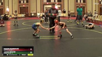 49 lbs Finals (8 Team) - Mason Rodriguez, Bitettio Trained vs Lucas Krause, SVRWC Silver
