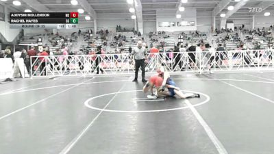 114 lbs Round Of 32 - Addysin Mollendor, MS vs Rachel Hayes, SC