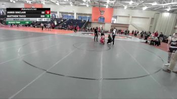 125 lbs Cons. Round 2 - Matthew Tucci, Penn State Behrend vs James Sinclair, Oneonta State