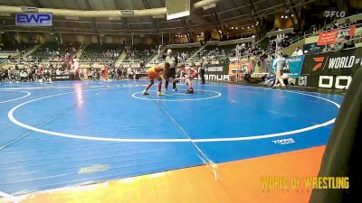 130 lbs Consi Of 8 #1 - Kael Hammerlun, Hawk vs Jamarion Bell, Englewood Live Wire