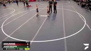 59-66 lbs Cons. Round 1 - Josiah Benende, Coon Rapids Mat Bandits vs Jamison Brummer, St. Francis Gladiators